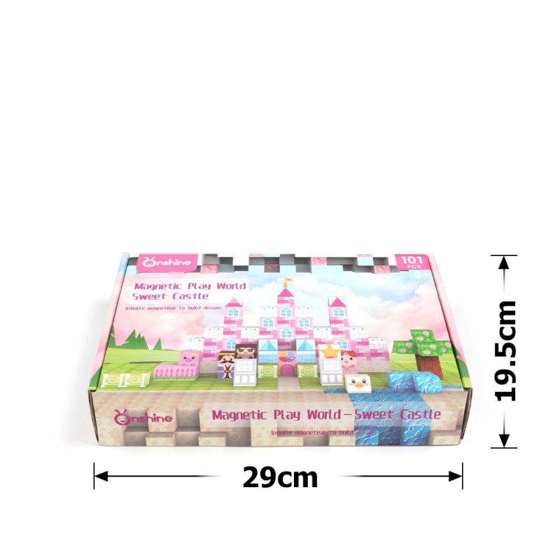 Магнитный конструктор Onshine Сладкий замок (30935)