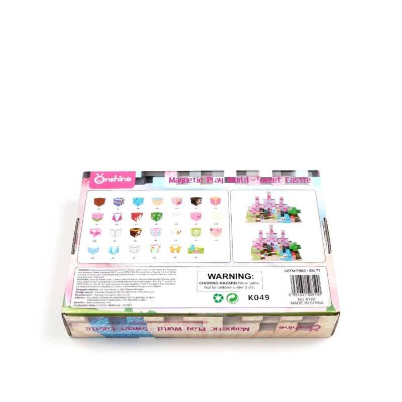Магнитный конструктор Onshine Сладкий замок (30935)