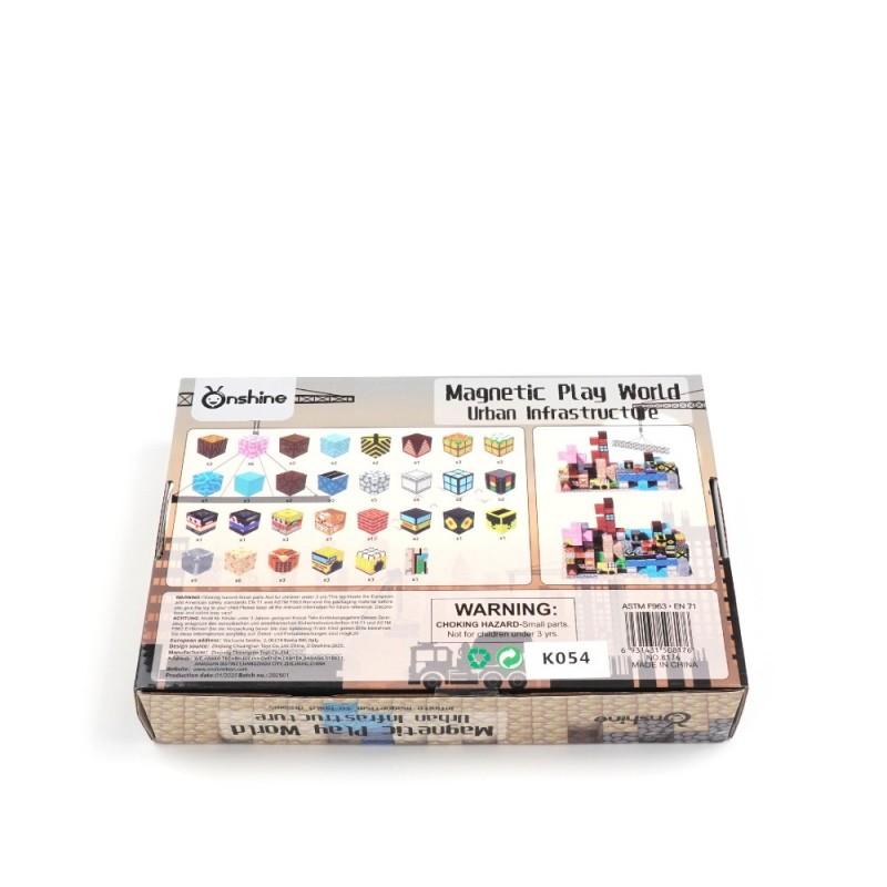 Магнитный конструктор Onshine Городская инфраструктура (30938)