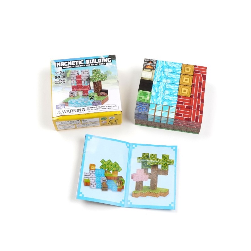 Магнитный конструктор Майнкрафт (30941)