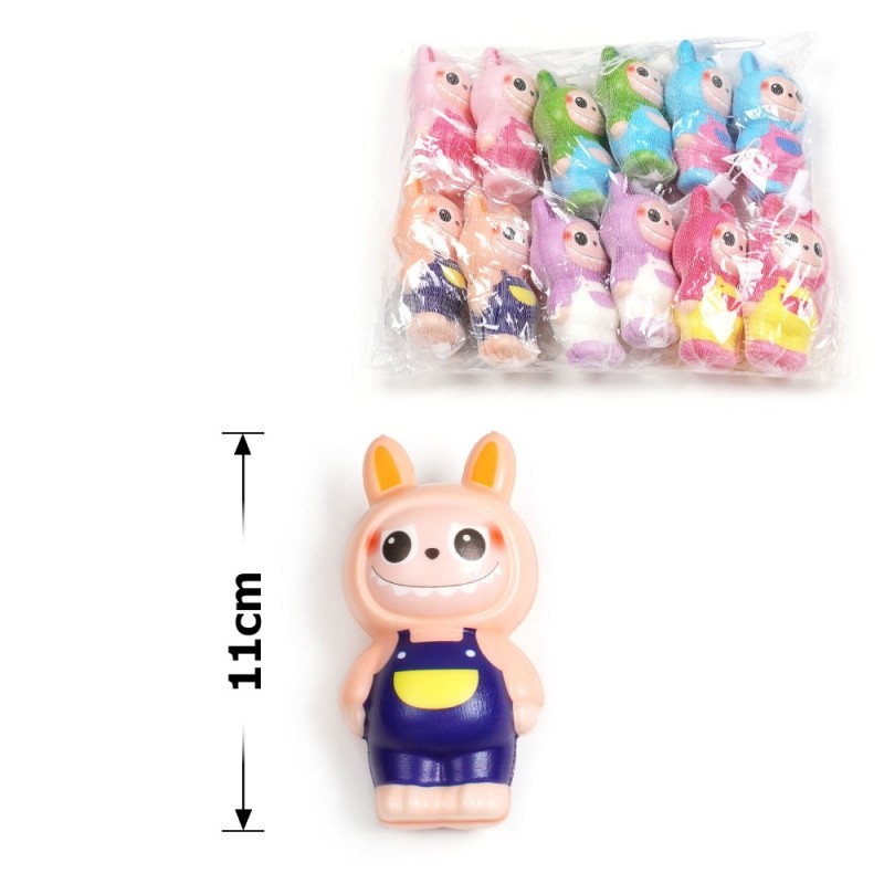 Набор антистресс игрушек сквиш Лабубу 11см (30783)