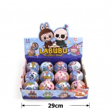 Набор игрушек Шар сюрприз 7см Лабубу (30727)