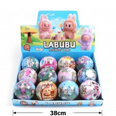 Набор игрушек Шар сюрприз 9.5см Лабубу (30728)