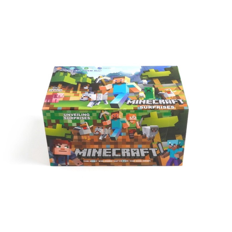 Набор брелоков-сюрпризов Майнкрафт 24шт (30769)