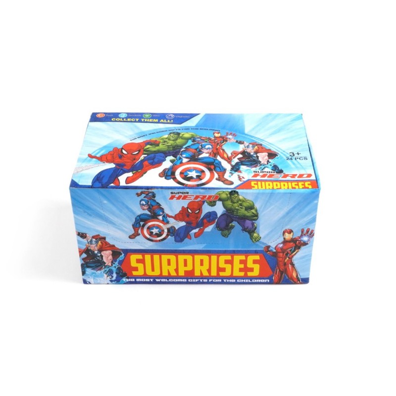 Набор брелоков-сюрпризов Супергерои 24шт (30773)
