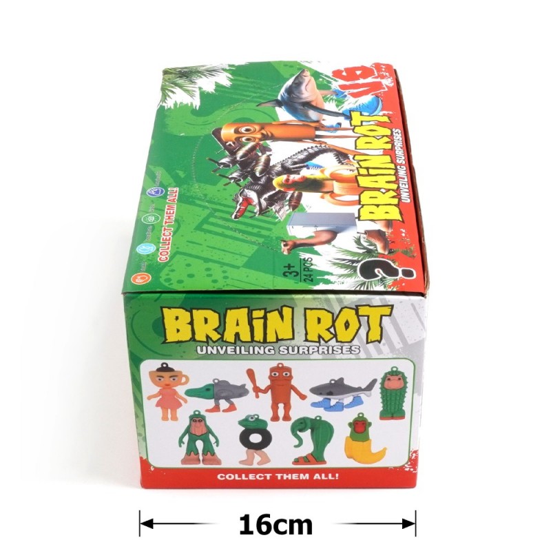 Набор брелоков-сюрпризов Брейнрот 24шт (30777)