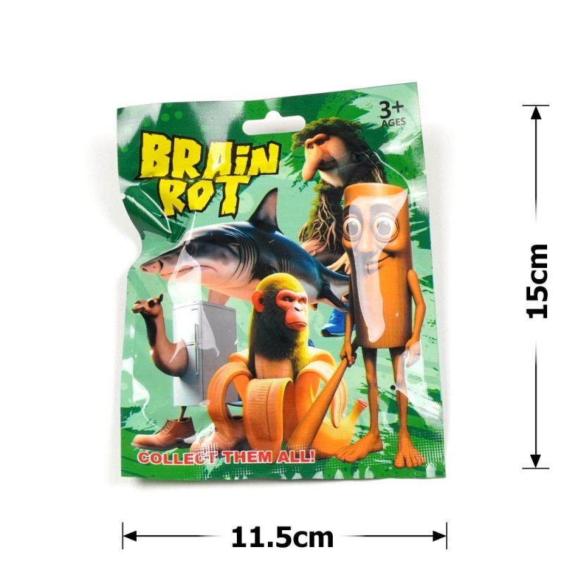 Набор брелоков-сюрпризов Брейнрот 24шт (30777)