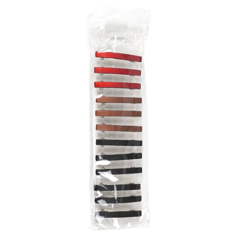 Набор автоматических заколок матовый (21-26891)