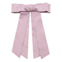 Заколка-автомат бант с лентами 15см (28664) вариант 07