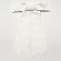 Заколка-автомат бант с лентами 15см (28664) вариант 09