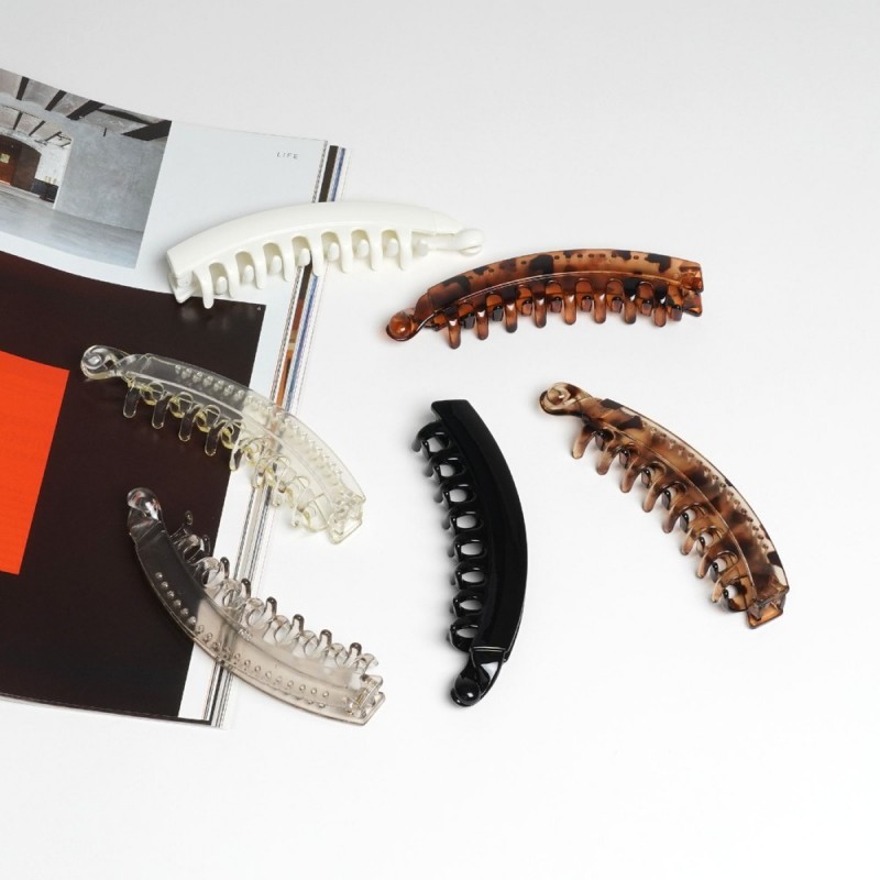 Набор заколок-бананов для волос 13.2см (31706)