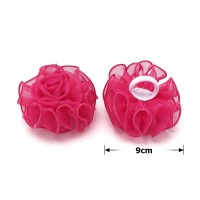 Резинка-бант для волос (2шт) 27288 вариант 04