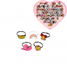 Набор детских колец 72шт разноцветные (15339)