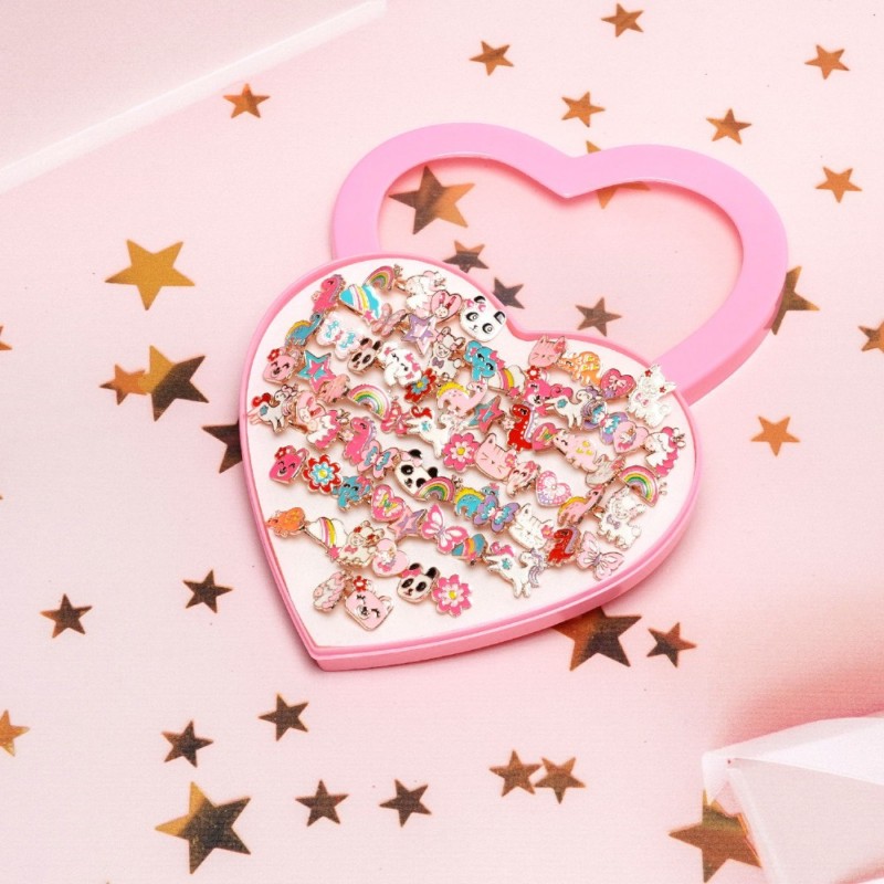 Набор детских колец 72шт разноцветные (31357)