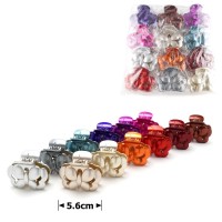 Набор заколок-крабов для волос глянцевые (13181)