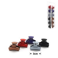 Набор заколок-крабов (21-14914) матовых