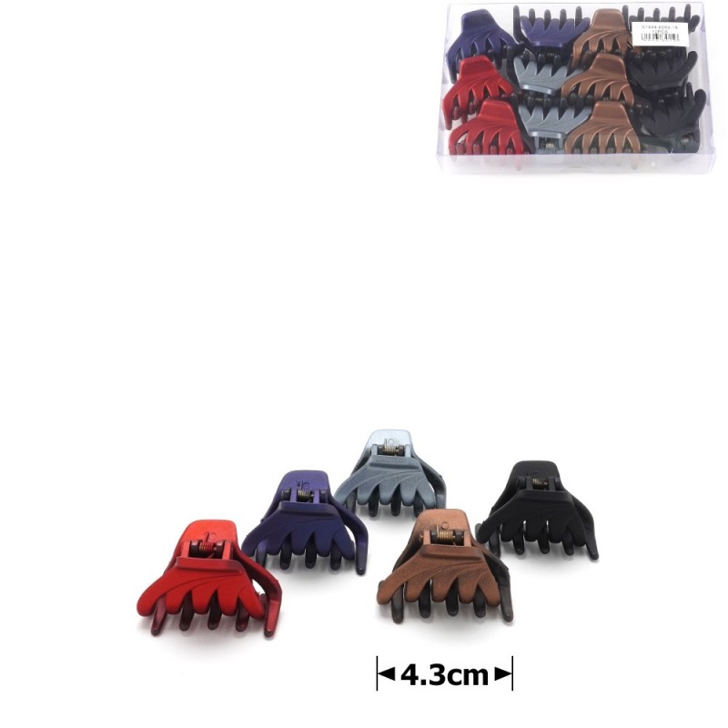 Набор заколок-крабов (12-14922) матовых