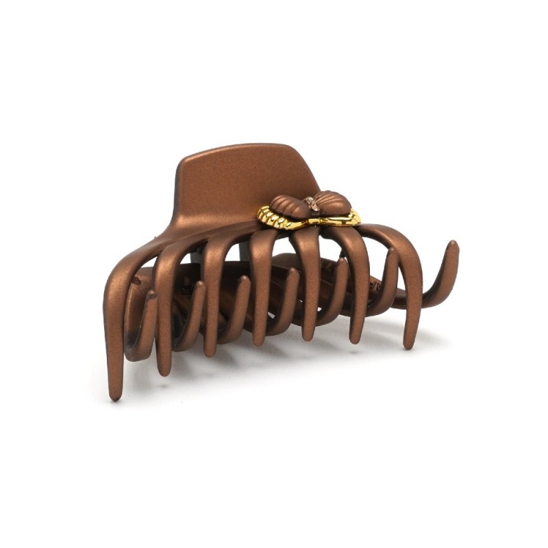 Набор заколок-крабов (14-14958) матовых с бантиком