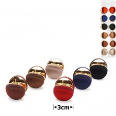 Набор заколок-крабов (81-15675) матовых