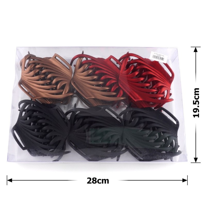 Набор заколок-крабов (18-23583) матовых