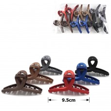 Набор заколок-крабов (93-23586) матовый цветной