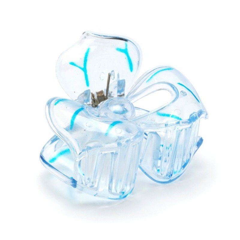 Набор заколок-крабов для волос прозрачные (256)