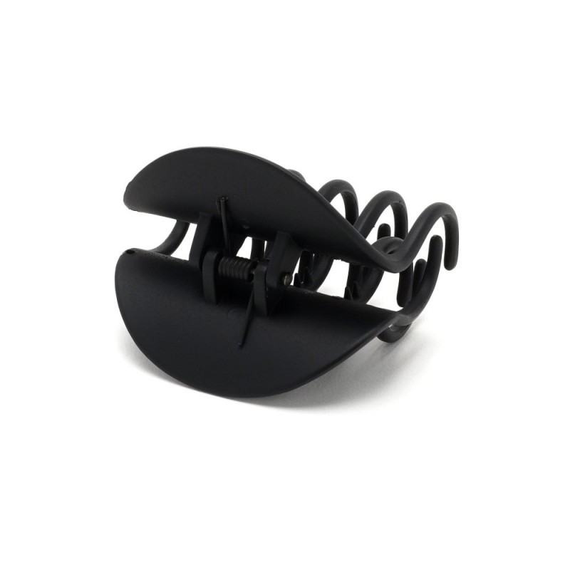 Набор заколок-крабов (105-28473) матовых коричневых