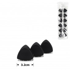 Набор заколок-крабов (81-26845) матовых чёрных