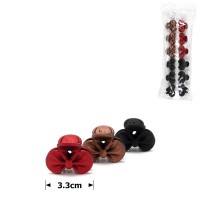 Набор заколок-крабов (51-26858) матовых