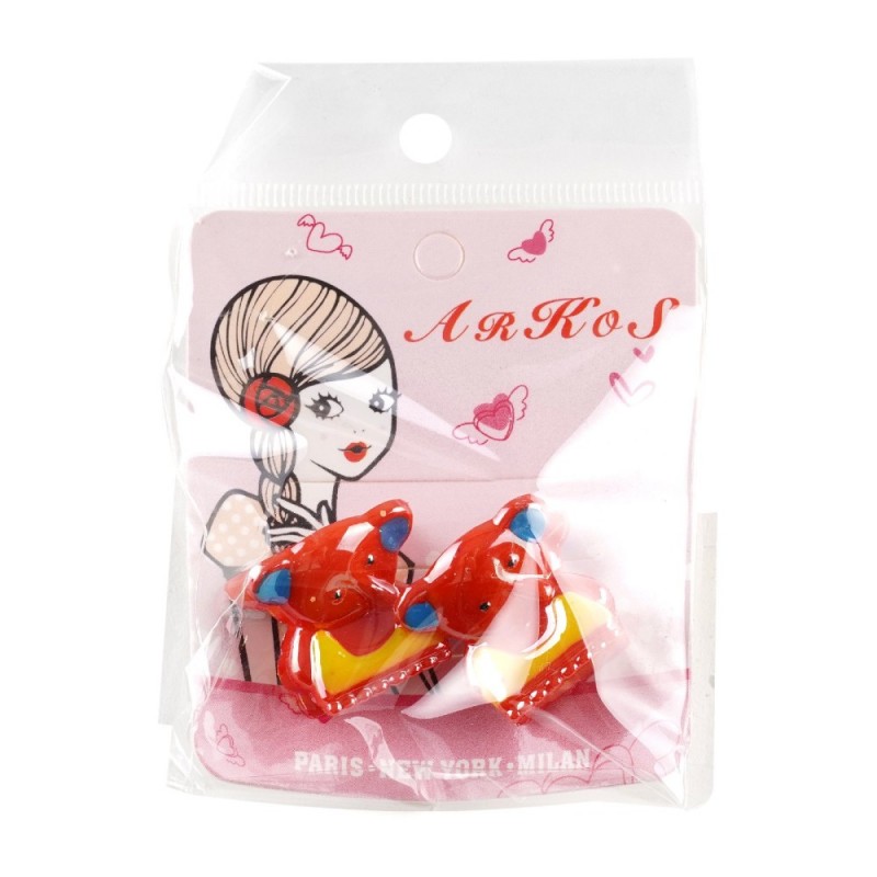 Набор заколок-крабов 2.1см 2шт (27074) вариант 01