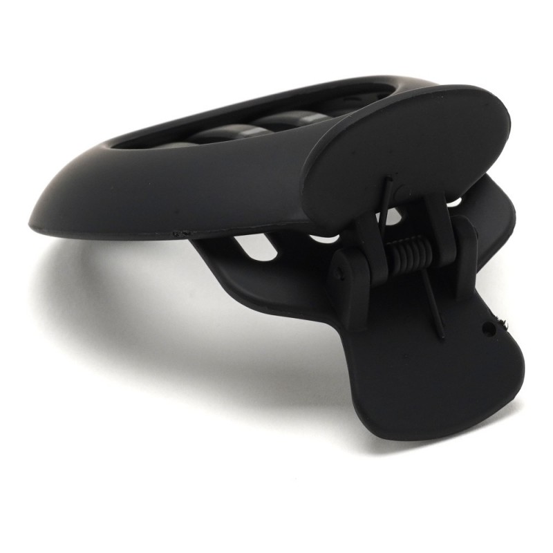 Набор боковых зажимом для волос (28483) коричневый