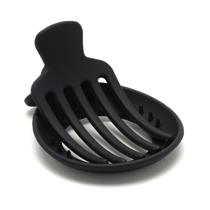 Набор боковых зажимом для волос (28483) коричневый