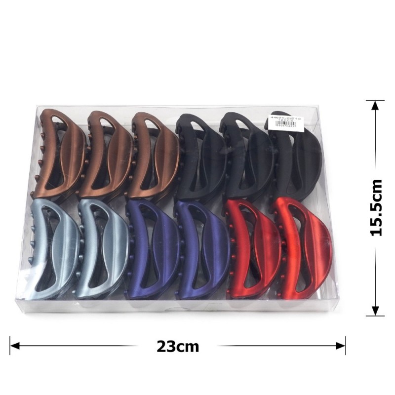 Набор заколок-крабов (99-29277) матовых