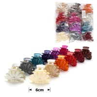 Набор заколок-крабов для волос глянцевые (294)