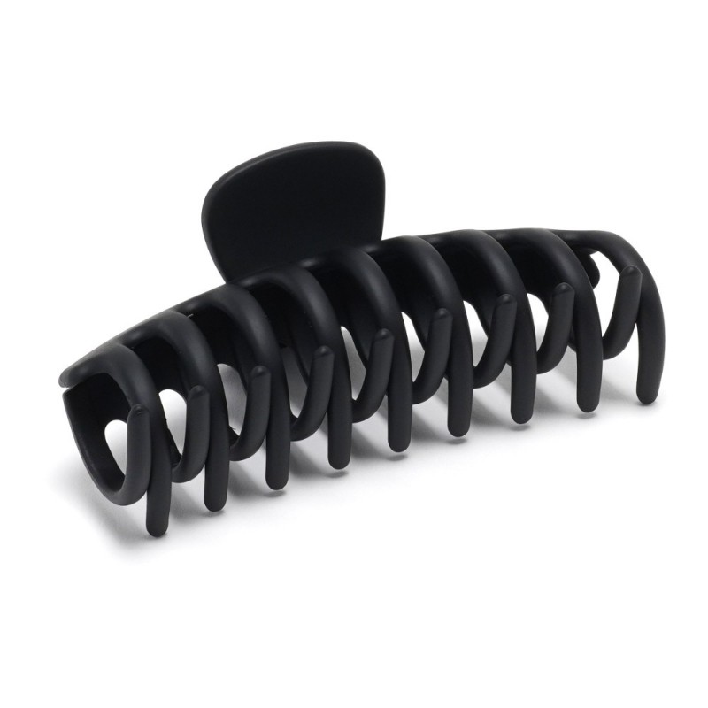 Набор заколок-крабов (101-31638) матовый коричневый