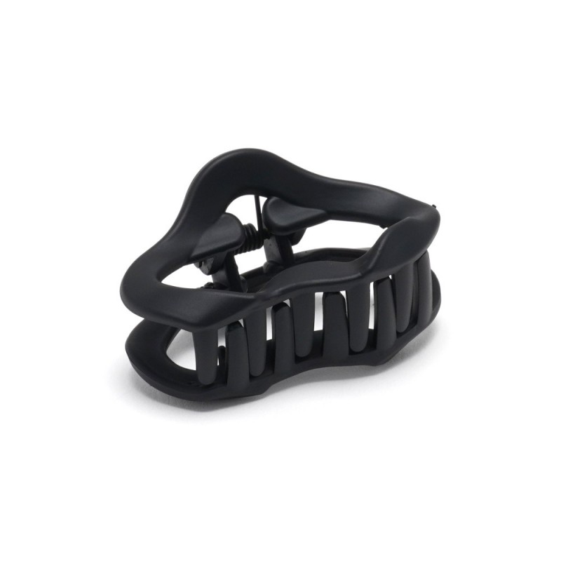 Набор заколок-крабов (106-31642) матовый коричневый