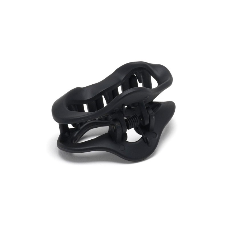 Набор заколок-крабов (106-31642) матовый коричневый