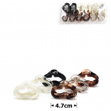 Набор заколок-крабов (106-31643) разноцветный