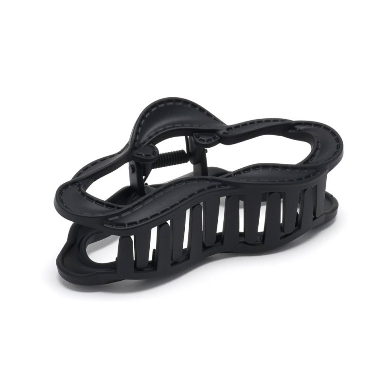 Набор заколок-крабов (110-31646) матовый коричневый