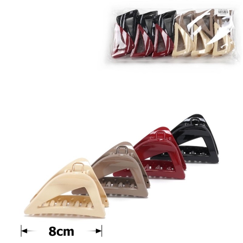 Набор заколок-крабов (124-31660) разноцветный