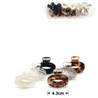 Набор заколок-крабов (127-31664) разноцветный