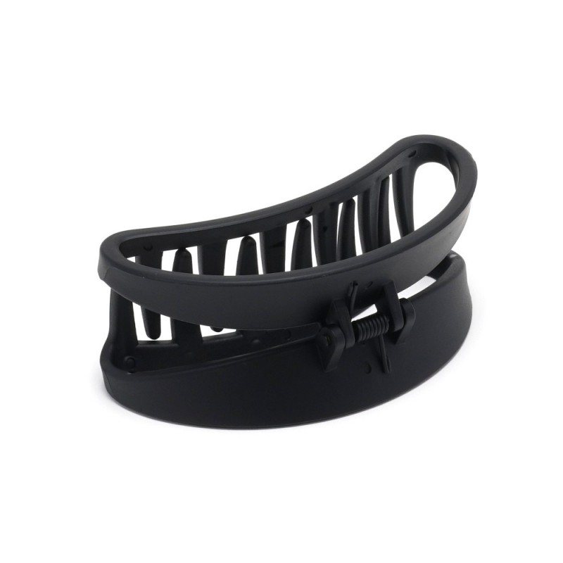 Набор заколок-крабов (130-31665) матовый коричневый