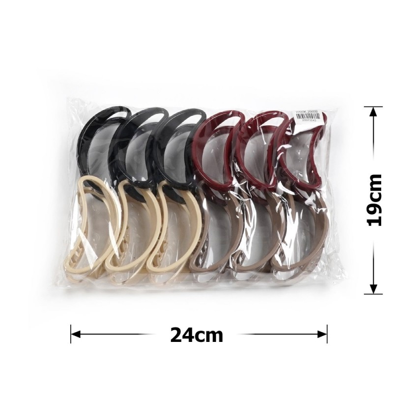 Набор заколок-крабов (130-31666) разноцветный