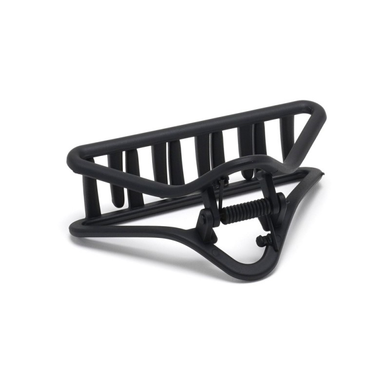 Набор заколок-крабов (133-31668) матовый коричневый