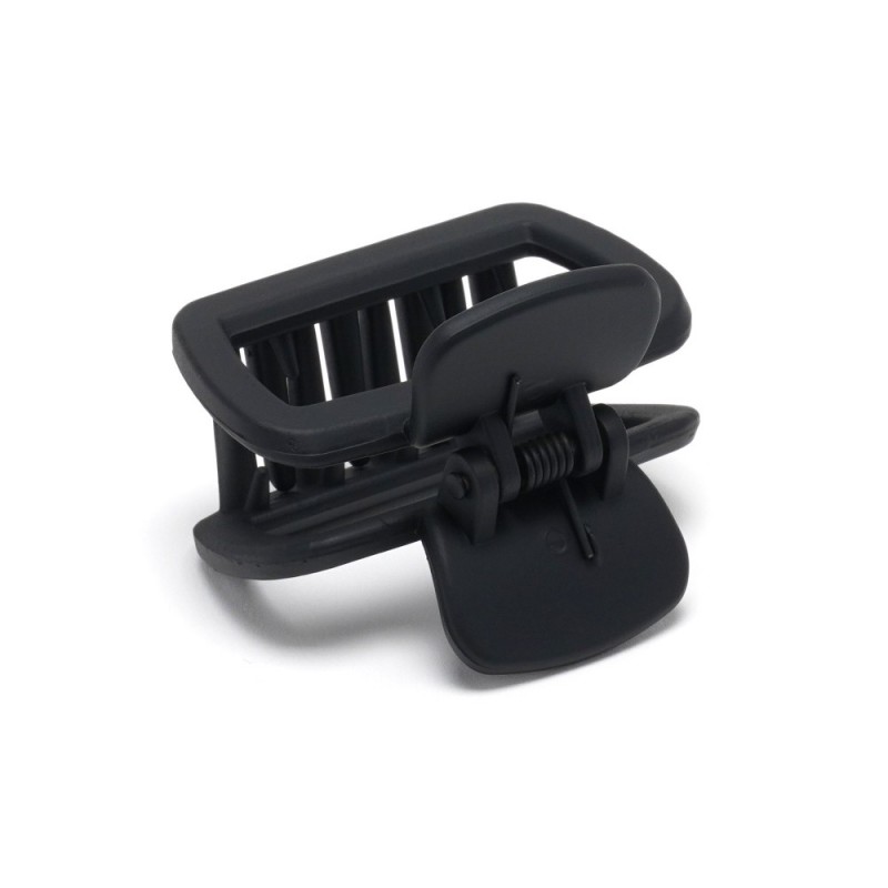 Набор заколок-крабов (136-31670) матовый коричневый