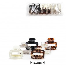 Набор заколок-крабов (136-31672) разноцветный