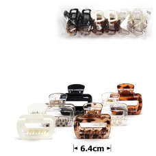 Набор заколок-крабов (138-31675) разноцветный