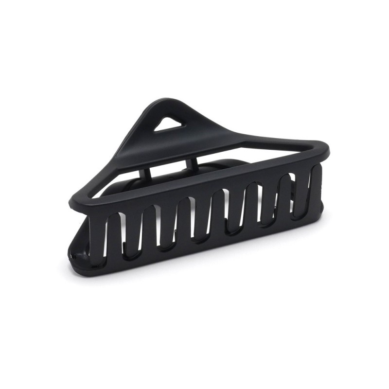 Набор заколок-крабов (141-31676) матовый коричневый