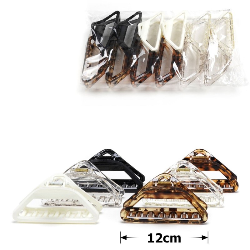 Набор заколок-крабов (141-31678) разноцветный