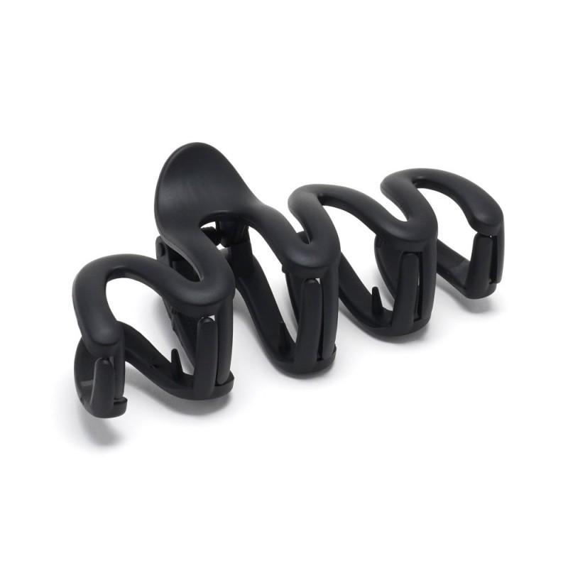 Набор заколок-крабов (147-31682) матовый коричневый